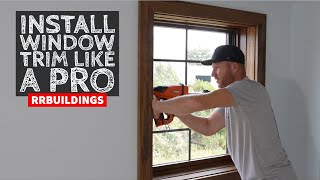 How to Install Window Trim like a Pro
