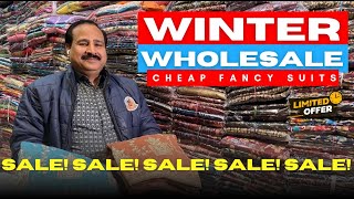 सर्दियों के सूट, Sastesuit, आधे रेट में Winter Suit, Shawl, Fancy suit Wholesale Market in Amritsar