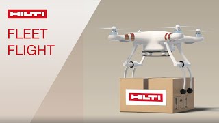 Hilti Fleet Flight is a drone-based tool delivery service.