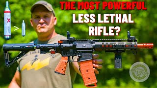 The Less Lethal AR-15 (The Most POWERFUL Less Lethal Rifle ???)