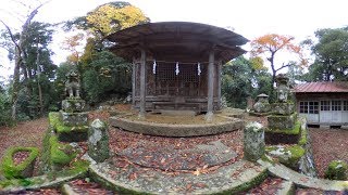 刈地神社　佐治町往来