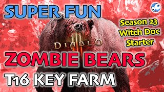 Super Fun Zombie Bears T16 Witch Doctor Hell Tooth Build (Diablo 3 Season 23 Patch 2.7.0)