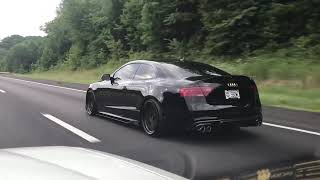 Rolling video of a 2015 Stage2+ Audi S5 full of Carbon fiber, debut at Import Alliance Nashville TN