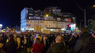 Žarkovo, protest, 27 januar 2025.