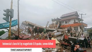 Indonesia's Java hit by magnitude 5.9 quake, seven killed