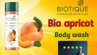 biotique bio apricot body wash review/ biotique body wash/ #stylorups