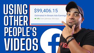 How To Make Money With a Facebook Page Using Other People's Videos