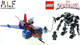 LEGO Spider Man 76150 Spiderjet vs. Venom Mech - Lego Speed Build Review