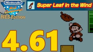 (WR) Nintendo World Championships: NES Edition | Super Leaf in the Wind - 4.61