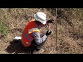 Dynamic Cone Penetrometer (DCP) Test on a STEEP Slope