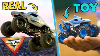 Monster Truck Drivers vs Toys: Monster Jam's Megalodon Truck