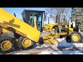 ❄️montreal snow removal op. 5 2024 60 fps ❄️larue d65 cat 140