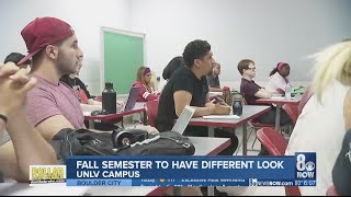Unlv Shares Changes Coming To Classes Campus This Fall