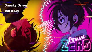 KATANA ZERO Original Soundtrack  / Sneaky Driver - Bill Kiley / Music visualization 60 FPS