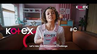 #Chooseitall with Kotex Pro Health +