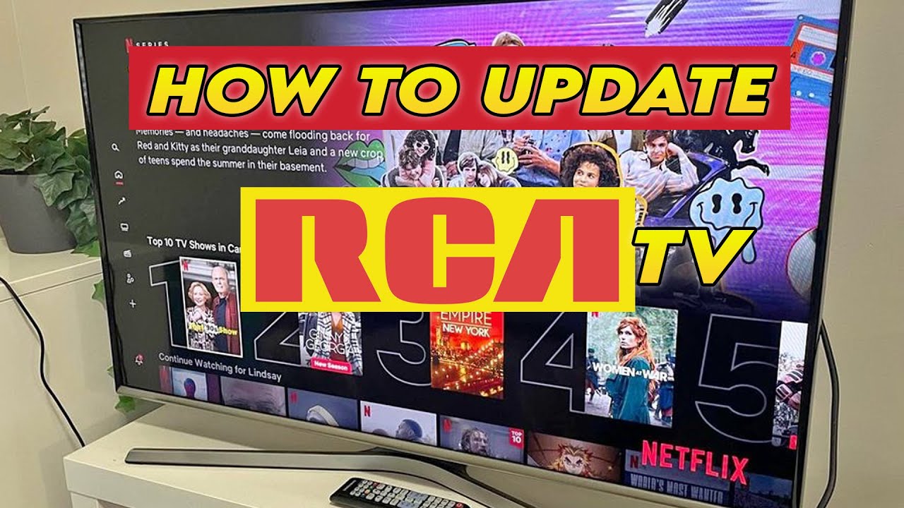 Rca Tv How To Update Youtube