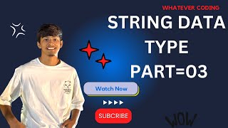 PYTHON DATA TYPE IMMUTABLE STRING