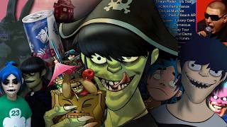 The ULTIMATE Gorillaz Iceberg Explained - Obscure Facts/Lore