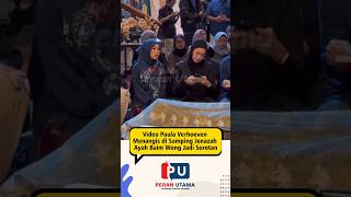 Video Paula Verhoeven Menangis di Samping Jenazah Ayah Baim Wong Jadi Sorotan #paula #baimwong