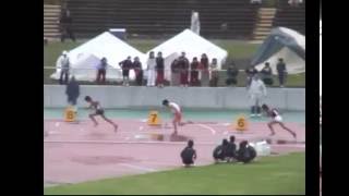 2009年　秋田県中学総体　男子200ｍ決勝