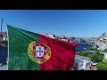 The Beauty City Of Porto and Portugal Flag | Stock Footage - Videohive