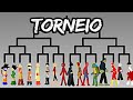 Torneio de luta crossover - quem vai vencer? (stick nodes)