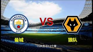 曼城vs狼队#英超足球联赛2021-22#Manchester City vs Wolves#premier    league#football