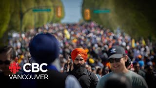 Vaisakhi procession attracts thousands of people in Vancouver