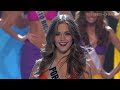 60th miss universe top 10 picked 2011 miss universe