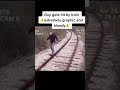 poor old man gets hit by train 😭😭😭 extremely bloody graphics emotional