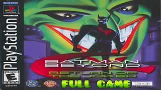 Batman Beyond: Return of the Joker | PS1 | 4K60ᶠᵖˢ UHD🔴 | Longplay Walkthrough Full Movie Game