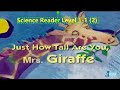 Science Reader R13 | Just how Tall Are you Giraffe | Age 4-8 | Go English TV | Story for Kids