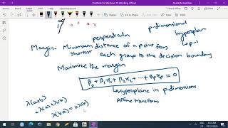 STO13 - Lecture 30 - Maximal Margin Classifier