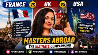 France vs USA vs UK: Tuition fees, Jobs, Lifestyle & Work Culture Compared!