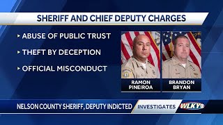 WLKY Investigates: Nelson County sheriff, second-in-command indicted on felony charges