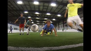 Indoor Soccer Saves \u0026 Goals - Soccer Goal Cam #2