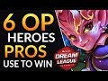 Top 6 MOST OP HEROES PROS are ABUSING - Meta and Drafting Tips | Dota 2 Guide