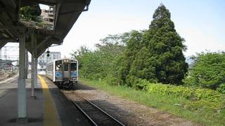 20120506撮影キハ31系1両普通原田行原田到着＆ドア開