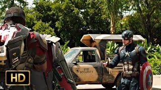 Captain America Vs Rumlow Lagos Fight Scene | Captain America Civil War (2016)
