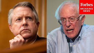 'Unions Don't Fire Workers': Bernie Sanders Debates Amendment On PRO Act With Roger Marshall