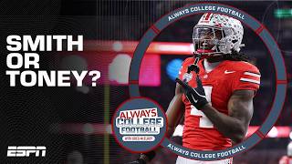 Who's the best OVERALL Football player: Smith or Toney?