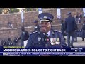 SAPS boss, Fannie Masemola urges police to fight back