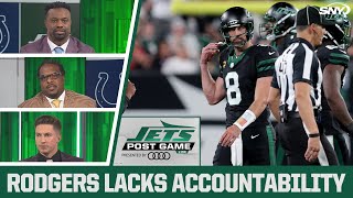 Bart Scott, Willie Colon on Aaron Rodgers' lack of accountability | Jets Post Game Live | SNY