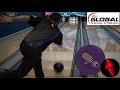 900 global bowling ball reaction video review honey badger urethane