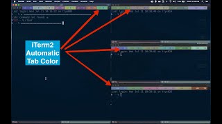 iTerm2 Automatic Tab Colouring