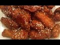 BBQ honey chicken wings restaurant style | Honey Chicken wings with BBQ sauce@BehindTheFlavor