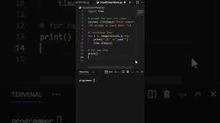 Python Countdown Timer Tutorial #python #programming #coding #PythonCountdownTimer