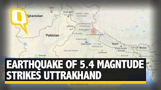 The Quint: Earthquake: Strong Tremors Felt in Delhi, NDRF Put on High Alert