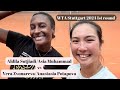 Aldila Sutjiadi/Asia Muhammad vs Vera Zvonareva/Anastasia Potapova - Stuttgart 2024