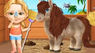 Fun Baby Care Game - Sweet Baby Girl Summer Fun 2 - Play Animal Horse Care, BBQ, Boat Party